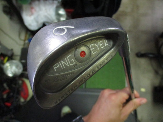 Used PING Eye 2 Red Dot 6pc Right Hand Iron Set 3-8i