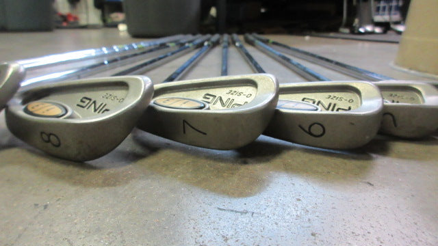 Load image into Gallery viewer, Used Ping i3 0-Size Blue Dot Complete Iron Set 3 - 9 + Pitch &amp; Sand Wedge
