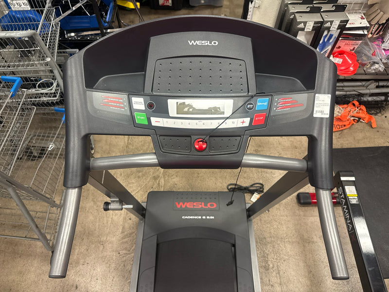 Load image into Gallery viewer, Used Weslo Cadense 5.9i Fold Up Bluetooth Treadmill
