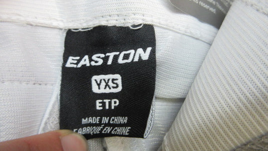 Used Easton Open Bottom Baseball Pants - Size Youth XS