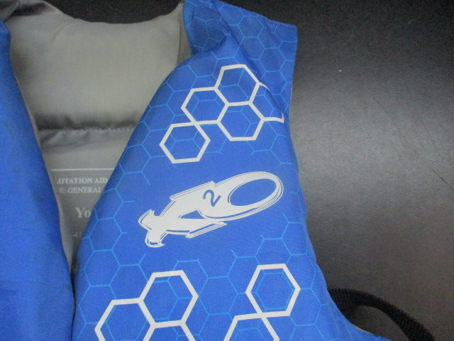 Load image into Gallery viewer, Used X2O Universal Open-Sided Blue Life Jacket - Youth
