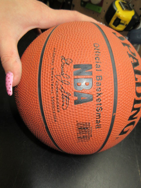 Load image into Gallery viewer, Used Spalding NBA Mini Basketball
