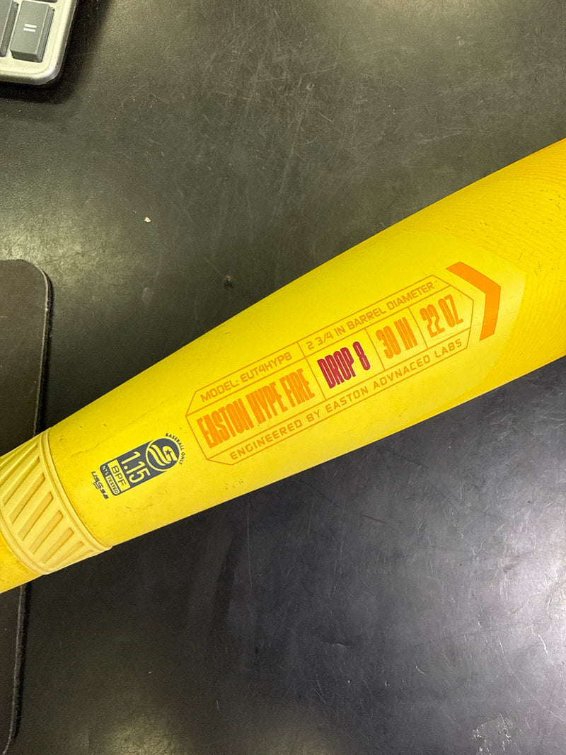 Load image into Gallery viewer, Used Easton Hype Fire USSSA Baseball Bat 30 in 22 oz -8
