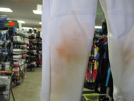 Used Alleson Elastic Bottom Size Youth XS Baseball Pant