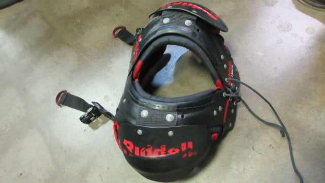 Load image into Gallery viewer, Used Riddell Z-Matte Shoulder Pads Youth Size XS (40) 10&quot;-11&quot;
