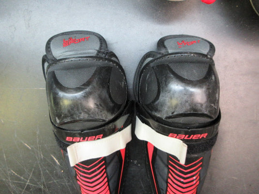 Used Bauer Lil' Sport Hockey Shin Guard - 9"