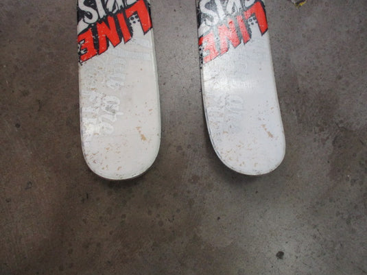 Used 2012 Line Super Hero Skis 123cm Downhill Skis