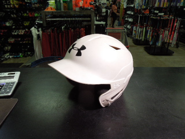 Load image into Gallery viewer, Used Under Armour UABH2-110 Batting Helmet in White Size 5 7/8 - 6 3/4
