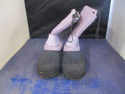 Used Purple Duck Snow Boots Youth Size 1