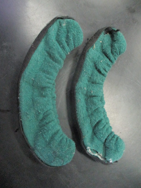Used Green Hockey Skate Guards (Has Rip)