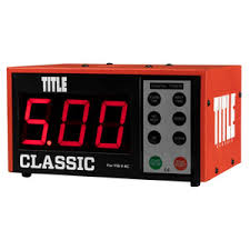 New TITLE Classic XL Digital Gym Timer