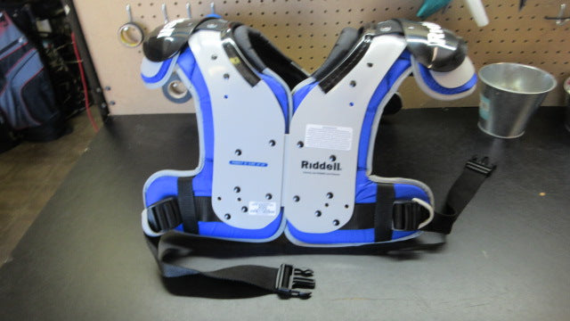 Load image into Gallery viewer, New Riddell Pursuit Youth Football Shoulder Pads - Size XL (14"-15")
