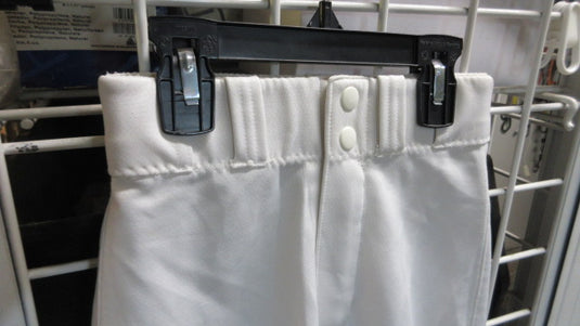 Used Majestic White Baseball Pants Size Youth Small