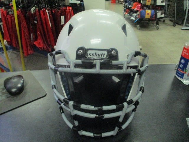 Load image into Gallery viewer, Used Schutt A11 White Football Helmet Size Youth XL
