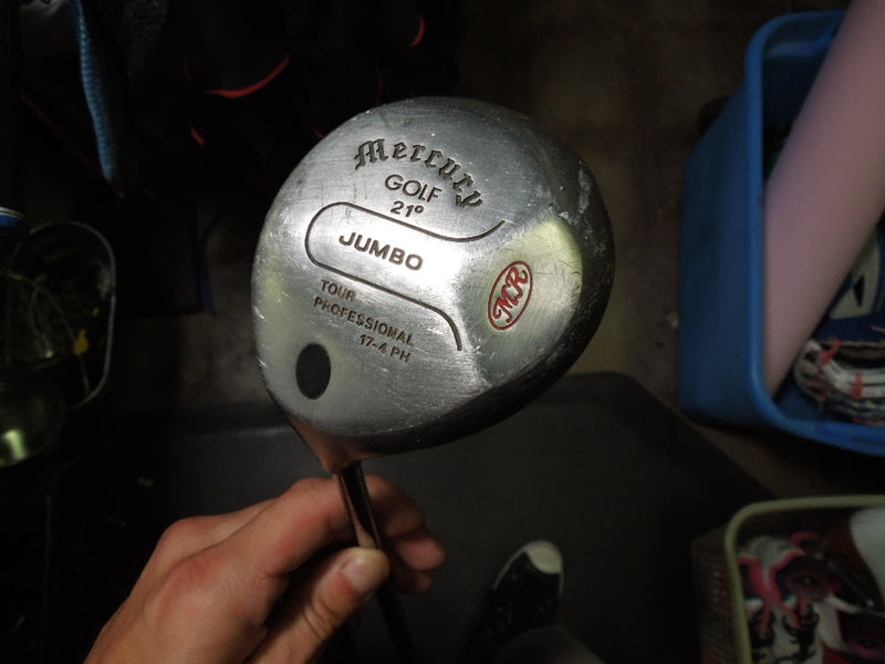 Load image into Gallery viewer, Used Mercury Golf Jumbo MR Tour Professional 21º Left Hand 7 Wood
