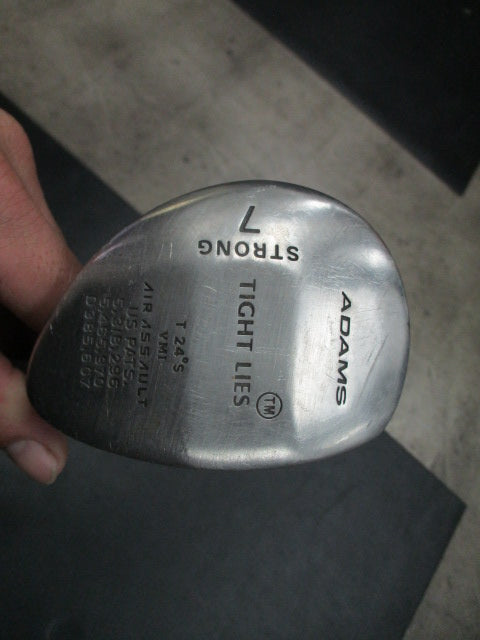 Used Adams Golf Tight Lies Strong 24 Deg 7 Fairway Wood - RH