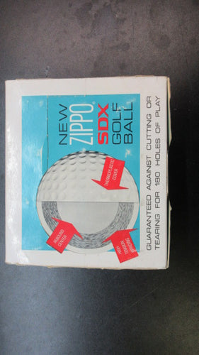 Vintage Zippo SDX 1 Dozen Golf Balls