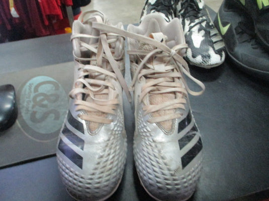Used Adidas Let me Play Football Cleats Sz 4