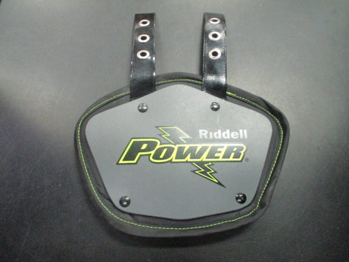 Used Riddell Power Youth Football Back Plate
