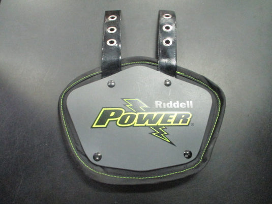 Used Riddell Power Youth Football Back Plate