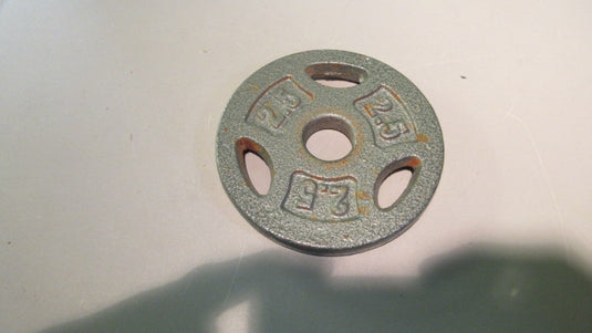 Used 2.5 LB Cast Iron Standard Plate