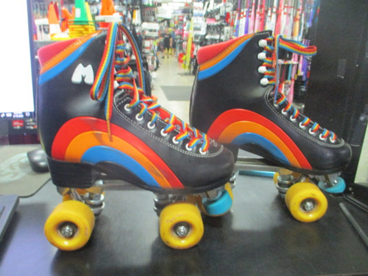 Used Moxi Rainbow Rider Roller Skates Size 6