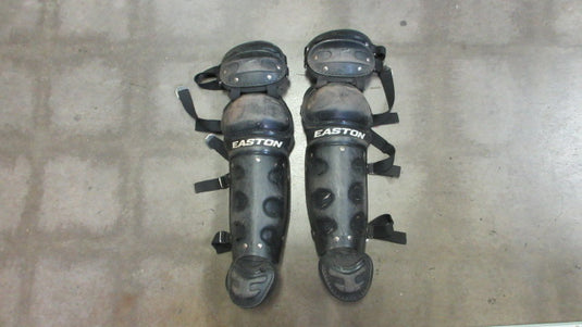 Used Easton Catchers Shin Guards - Size Youth 12.75