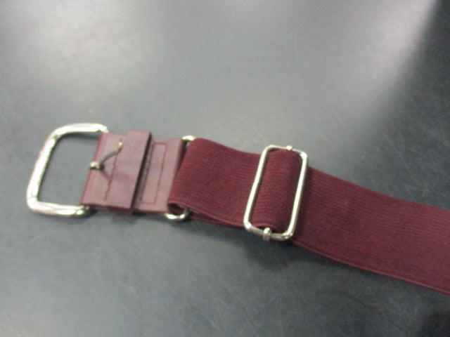 Load image into Gallery viewer, Used All  Star Burgundy Adult Baseball Belt
