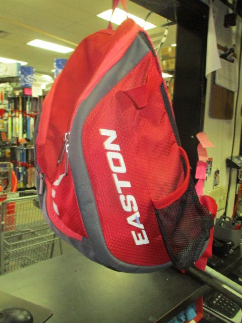 Load image into Gallery viewer, Used Easton Game Ready Backpack in Red Hexgrid
