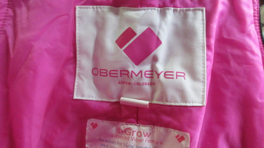 Used Obermeyer Winter Snow Bib - Size Youth 6