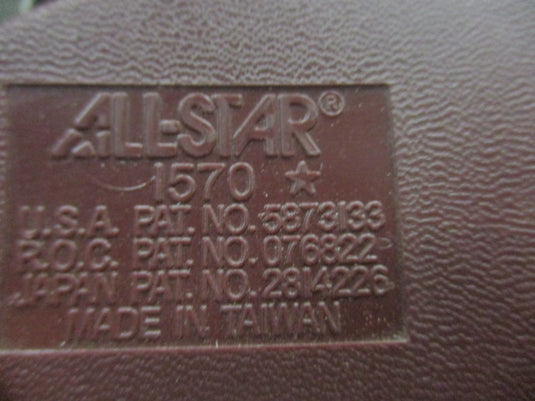 Used All  Star Burgundy Adult Baseball Belt