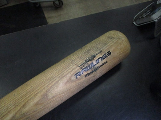Used Rawlings Custom Pro Wood Bat JM77 33.5 in 32.5 oz