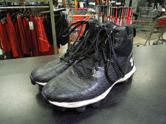 Load image into Gallery viewer, Used Under Armour Hammer Mid RM Football Cleats Size 6
