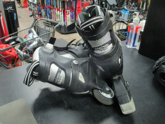 Load image into Gallery viewer, Used Roller Derby V500 Tech Adjustable Inline Skates Size 6-9
