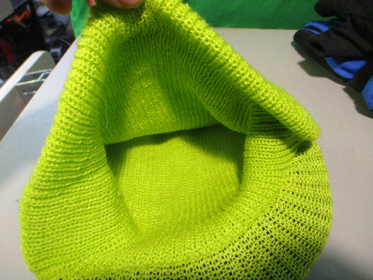 Used DC Top Head wear Solid Cuffless Beanie Visor