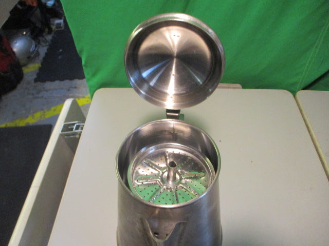 Load image into Gallery viewer, Used Ozark Trail Stainless Steel 8-Cup Coffee Pot
