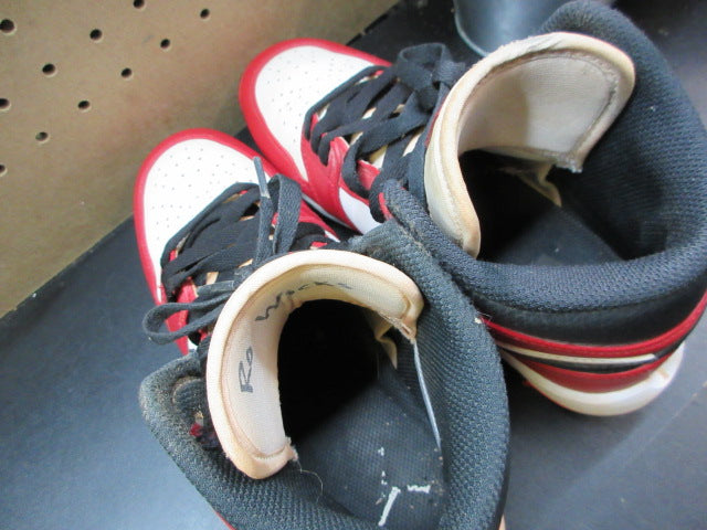 Load image into Gallery viewer, Used Jordan 1 Mid Football Cleats - Size Youth 6
