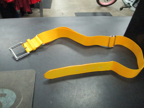 Used Yellow Adult Baseball Belt
