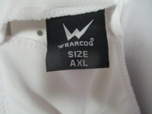 Used Wearcog White Football Pants Size Adult XL (Has Stains)