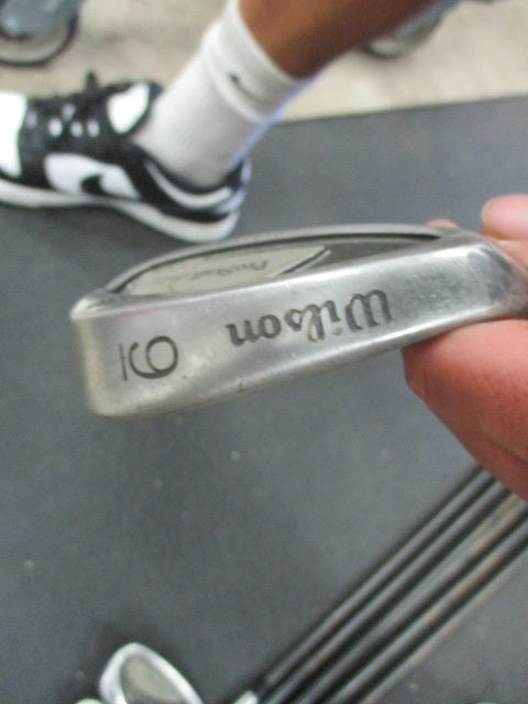Load image into Gallery viewer, Used Wilson Pro Staff AD Oversized Iron Set 3 - 9 PW Misssing 7 Iron - LH
