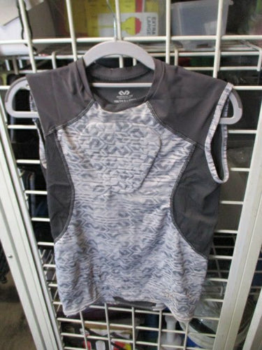 Used McDavid Hex Sternum Padded Compression Shirt Youth Size XL
