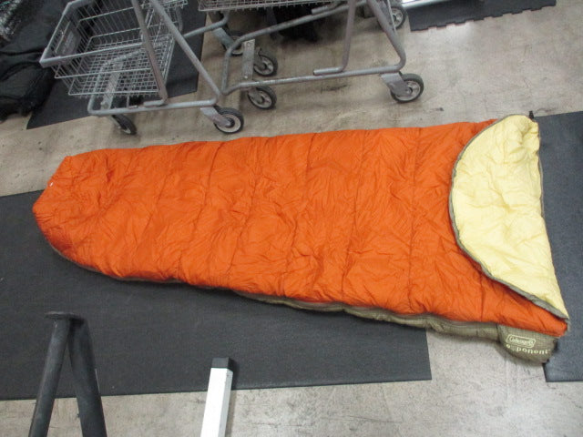 Load image into Gallery viewer, Used Coleman Exponent Summit Mummy 15F Sleeping Bag
