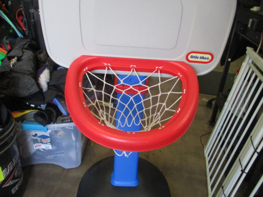 Used Little Tikes TotSports Easy Score Adjustable Basketball Hoop
