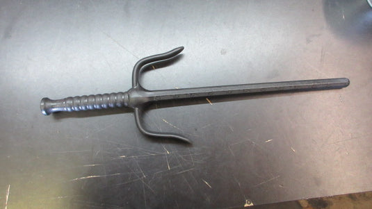 Used Hard Flexible Plastic Training Rubber Sai Training Weapon