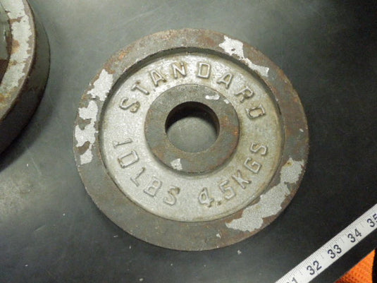 Used Standard 10 lb Cast Iron Plate