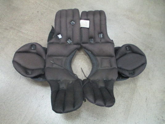 Used Schutt Y Flex Football Shoulder Pads Size Youth Small