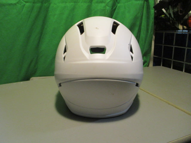 Load image into Gallery viewer, Used Victus White Jr Batting Helmet W/ jaw Guard 6 1/2- 7 1/2
