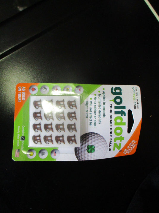 Used Golf Dotz Ball Markers