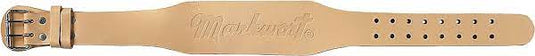 New Markwort Weightlifting Unpadded Belt w/ Logo 4" Tan - XL