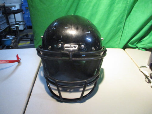 Used Schutt Recruit Hybrid Youth Medium Black Football Helmet 2019 Recertified
